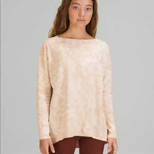 NWT Tie dye lululemon long sleeve shirt